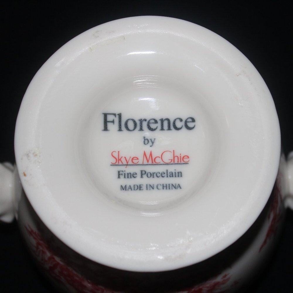 Florence Vase By Skye McGhie | Vintage Lidded & Footed Urn with Handles - Picture 10 of 10